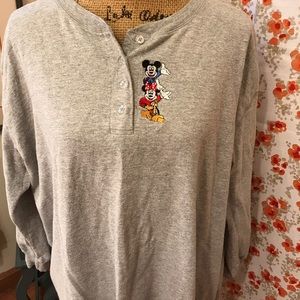 Mickey Mouse long sleeve tee. Size 18/20